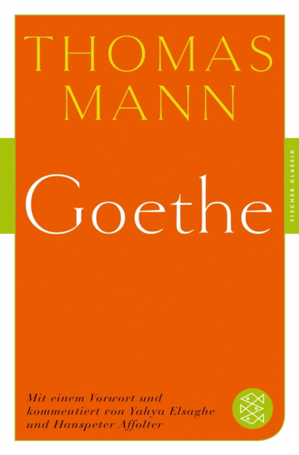 E-book Goethe Thomas Mann