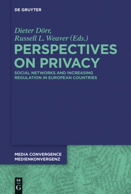 E-knjiga Perspectives on Privacy Dieter Dorr