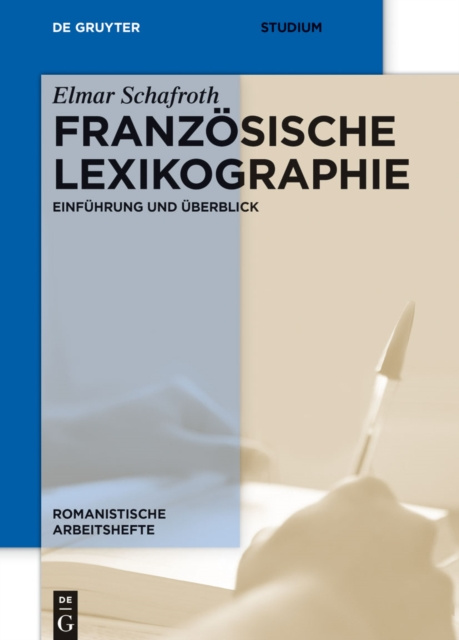 E-book Franzosische Lexikographie Elmar Schafroth