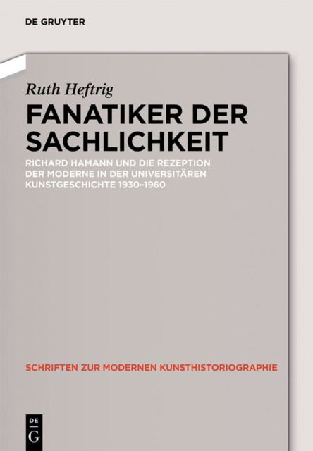 E-knjiga Fanatiker der Sachlichkeit Ruth Heftrig