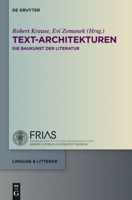 E-kniha Text-Architekturen Robert Krause