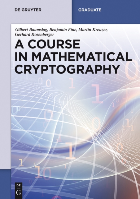 Livre numérique Course in Mathematical Cryptography Gilbert Baumslag