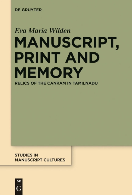 E-kniha Manuscript, Print and Memory Eva Maria Wilden