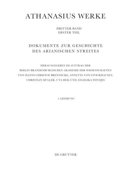 E-kniha Bis zur Synode von Alexandrien Hanns Christof Brennecke
