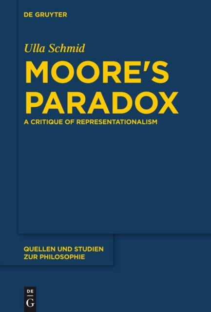 E-book Moore's Paradox Ulla Schmid
