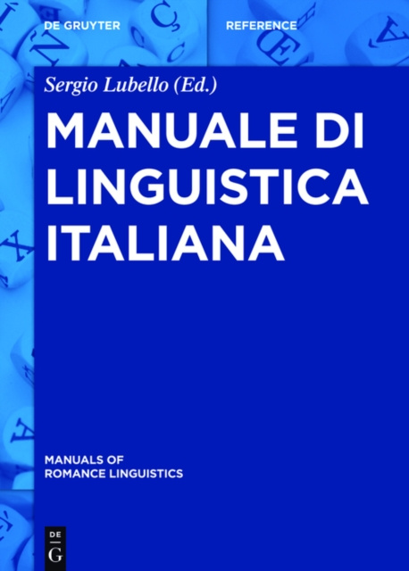 E-book Manuale di linguistica italiana Sergio Lubello