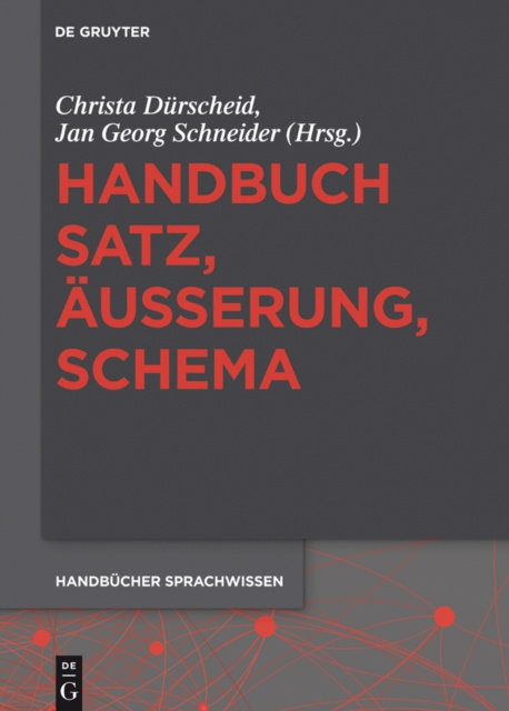 E-kniha Handbuch Satz, Auerung, Schema Christa Durscheid