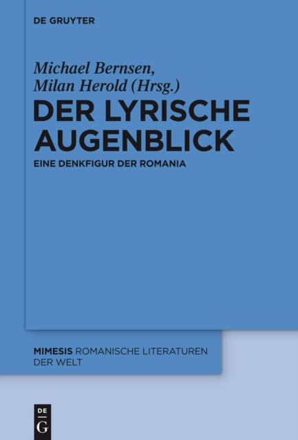 E-knjiga Der lyrische Augenblick Milan Herold