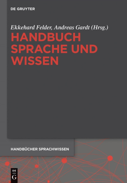 E-kniha Handbuch Sprache und Wissen Ekkehard Felder
