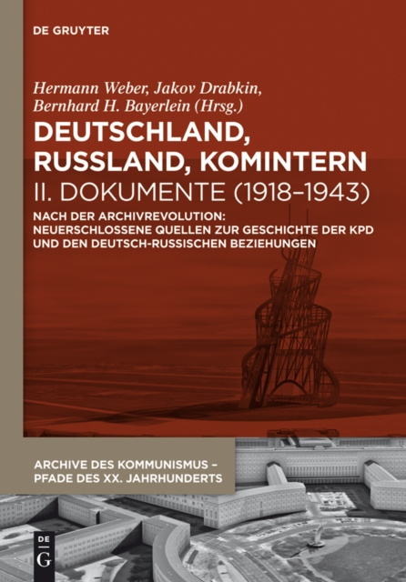 E-kniha Deutschland, Russland, Komintern - Dokumente (1918-1943) Hermann Weber