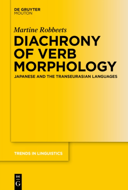E-kniha Diachrony of Verb Morphology Martine Robbeets
