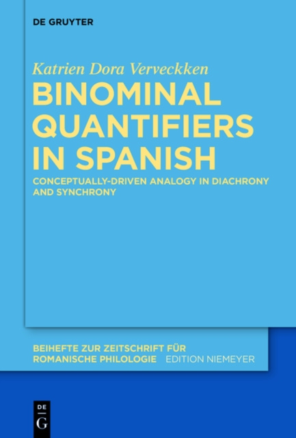 E-knjiga Binominal Quantifiers in Spanish Katrien Dora Verveckken
