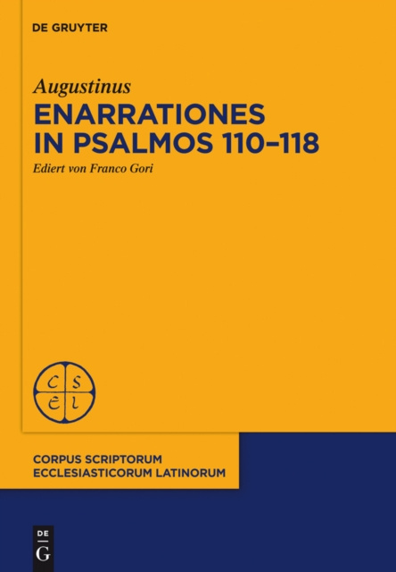 E-book Enarrationes in Psalmos 110-118 Augustinus