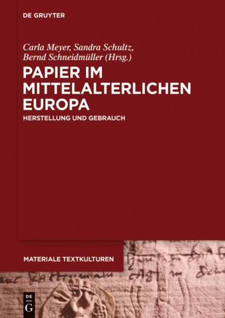 E-kniha Papier im mittelalterlichen Europa Carla Meyer