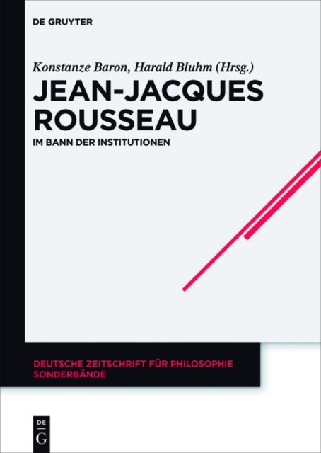 E-book Jean-Jacques Rousseau Konstanze Baron