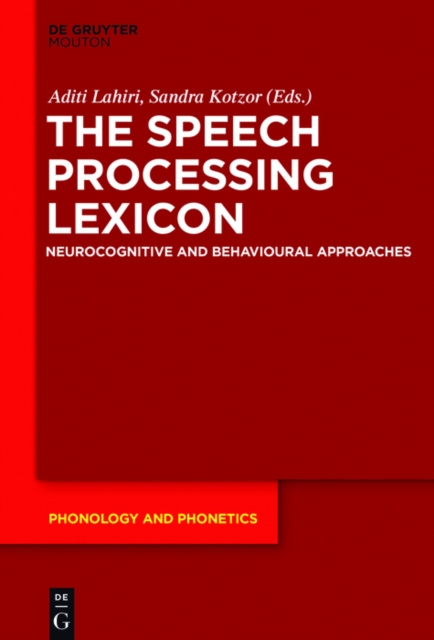 E-knjiga Speech Processing Lexicon Aditi Lahiri