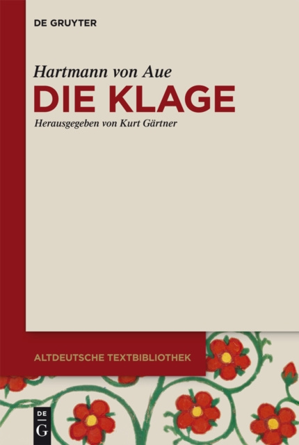 E-book Die Klage Hartmann von Aue
