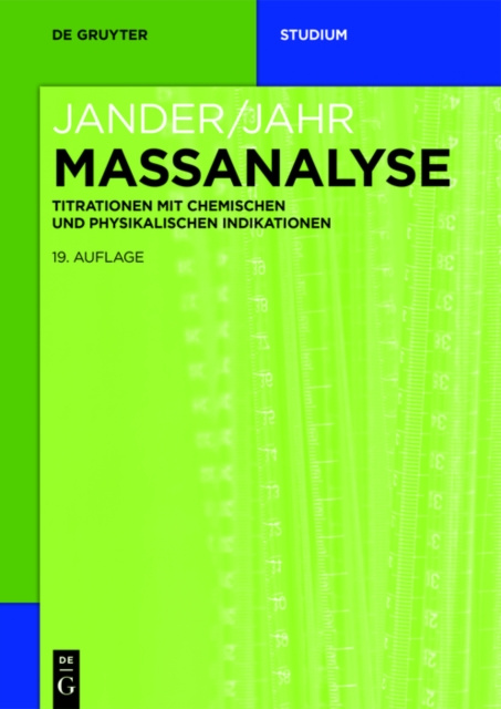 E-book Massanalyse Gerhart Jander