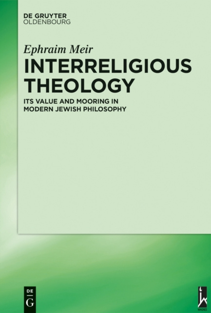 E-kniha Interreligious Theology Ephraim Meir