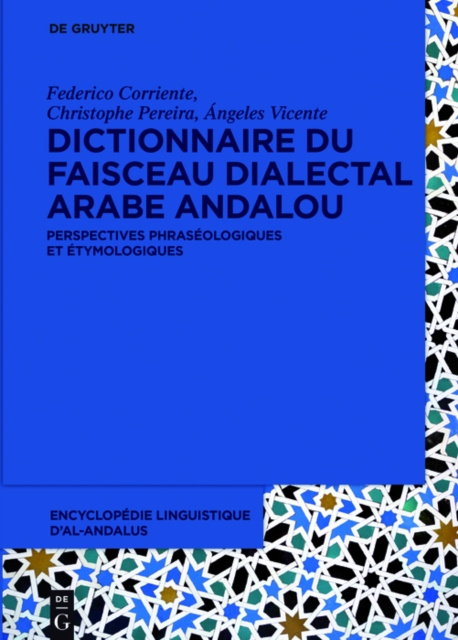 E-book Dictionnaire du faisceau dialectal arabe andalou Federico Corriente