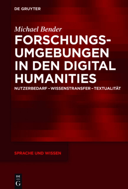 E-book Forschungsumgebungen in den Digital Humanities Michael Bender