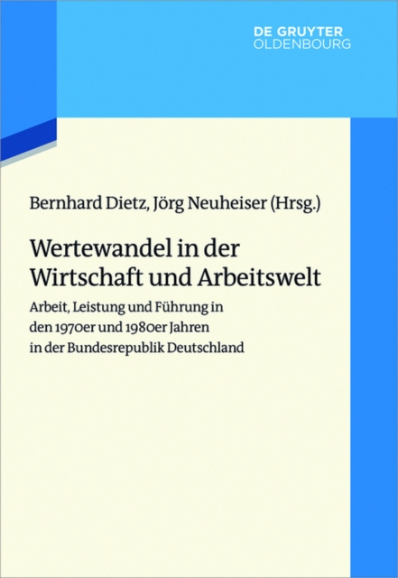E-kniha Wertewandel in der Wirtschaft und Arbeitswelt Bernhard Dietz