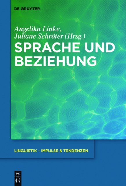 E-kniha Sprache und Beziehung Angelika Linke