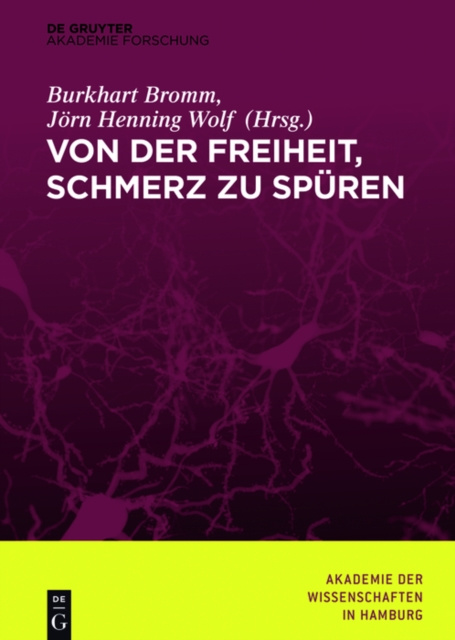 E-knjiga Von der Freiheit, Schmerz zu spuren Akademie der Wissenschaften