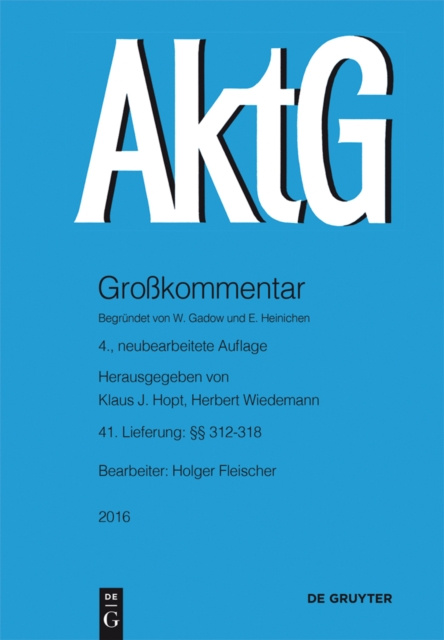E-book 312-318 Holger Fleischer