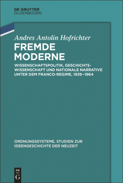 Libro electrónico Fremde Moderne Andres Antolin Hofrichter