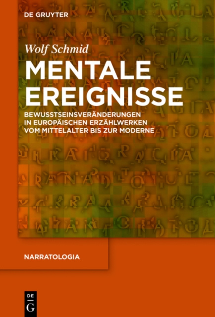 E-book Mentale Ereignisse Wolf Schmid