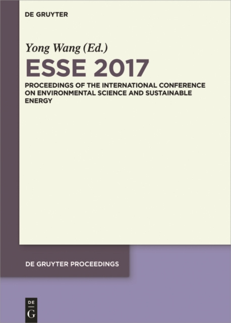 E-book ESSE 2017 Yong Wang