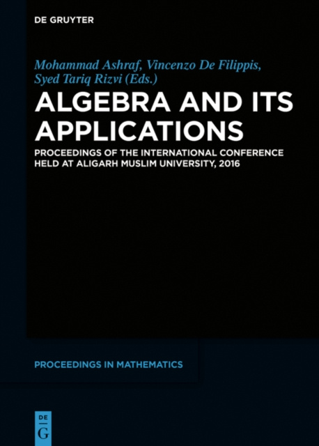 E-book Algebra and Its Applications Mohammad Ashraf