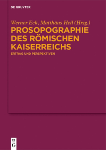 E-book Prosopographie des Romischen Kaiserreichs 