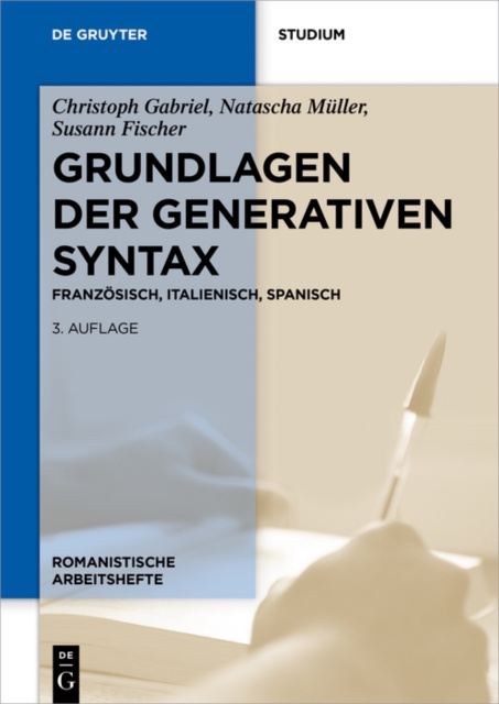E-book Grundlagen der generativen Syntax Christoph Gabriel