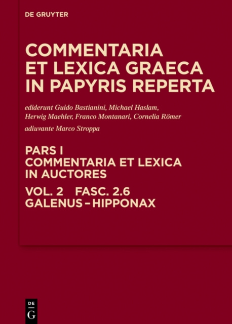 E-kniha Galenus - Hipponax Guido Bastianini
