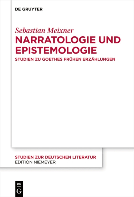 E-kniha Narratologie und Epistemologie Sebastian Meixner