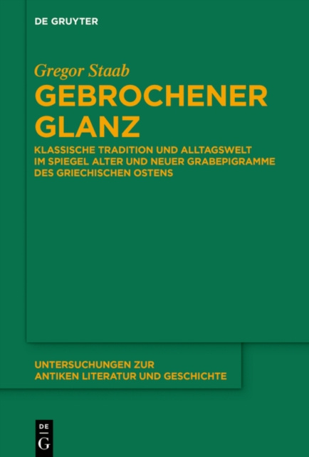 E-book Gebrochener Glanz Gregor Staab