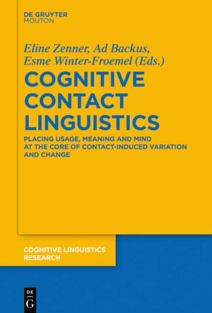 E-kniha Cognitive Contact Linguistics Eline Zenner