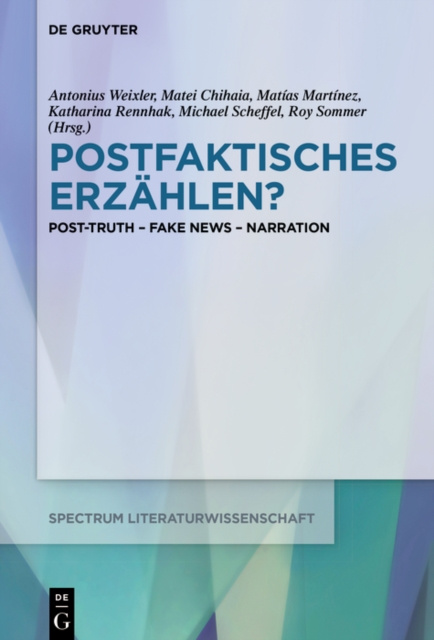 E-book Postfaktisches Erzahlen? Antonius Weixler
