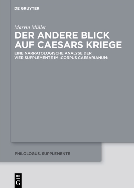 E-book Der andere Blick auf Caesars Kriege Marvin Muller
