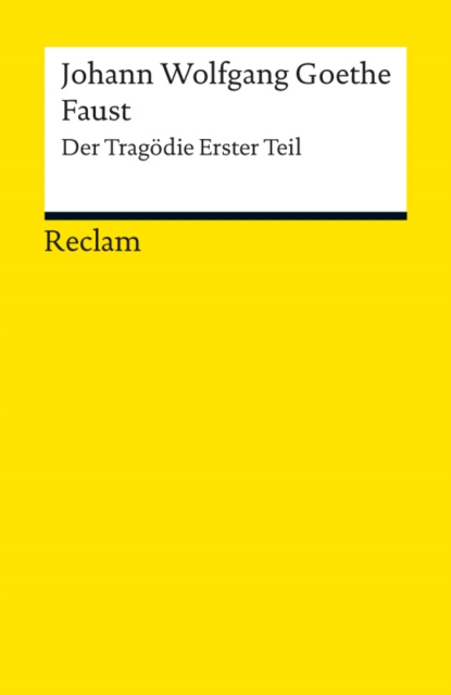 Livre numérique Faust. Erster Teil Johann Wolfgang Goethe