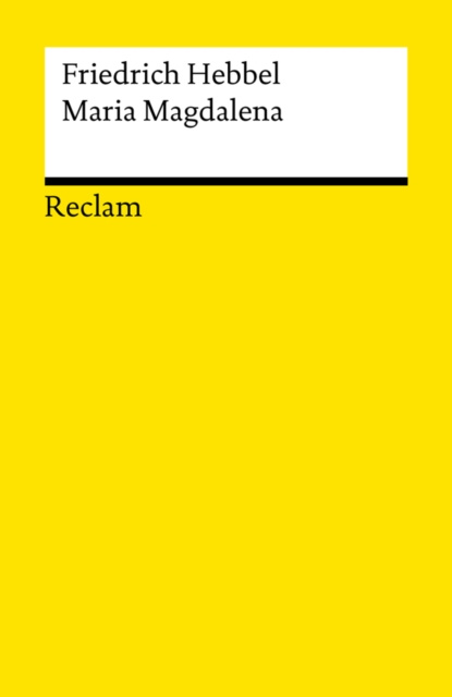 E-book Maria Magdalena Friedrich Hebbel