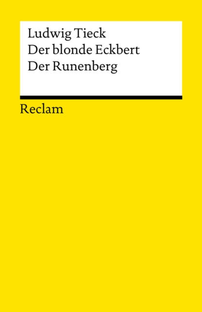 E-book Der blonde Eckbert. Der Runenberg Ludwig Tieck
