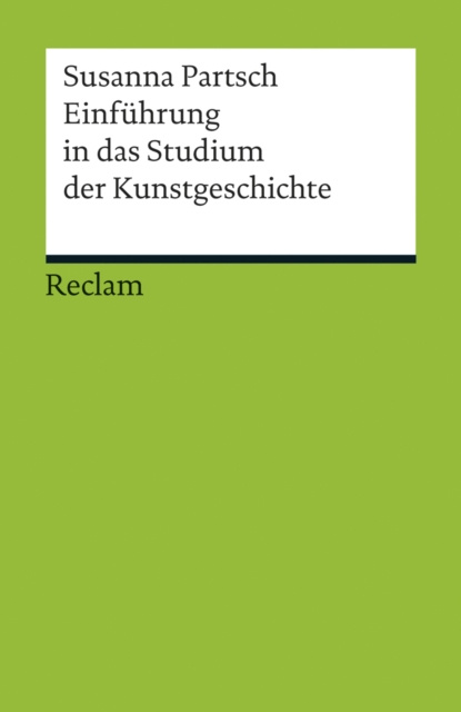 E-kniha Einfuhrung in das Studium der Kunstgeschichte Susanna Partsch