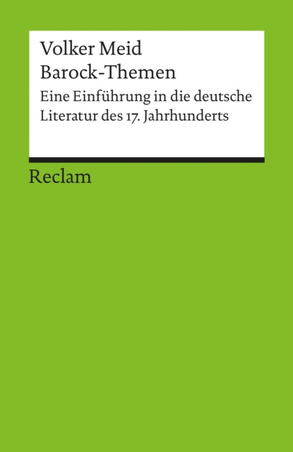 E-book Barock-Themen Volker Meid