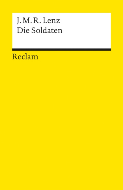 E-book Die Soldaten Jakob Michael Reinhold Lenz