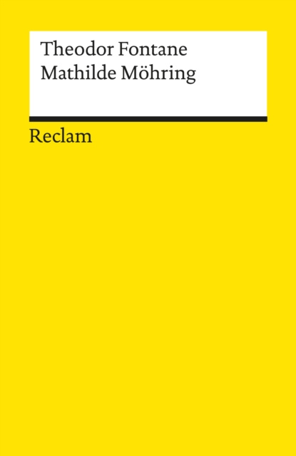 E-Book Mathilde Mohring Theodor Fontane