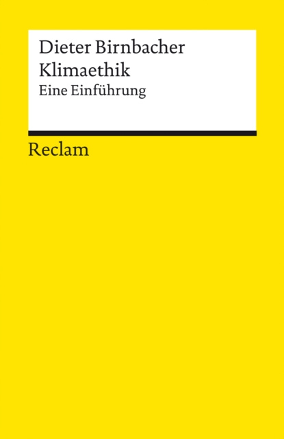 E-knjiga Klimaethik. Eine Einfuhrung Dieter Birnbacher