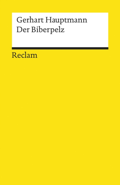 E-book Der Biberpelz Gerhart Hauptmann